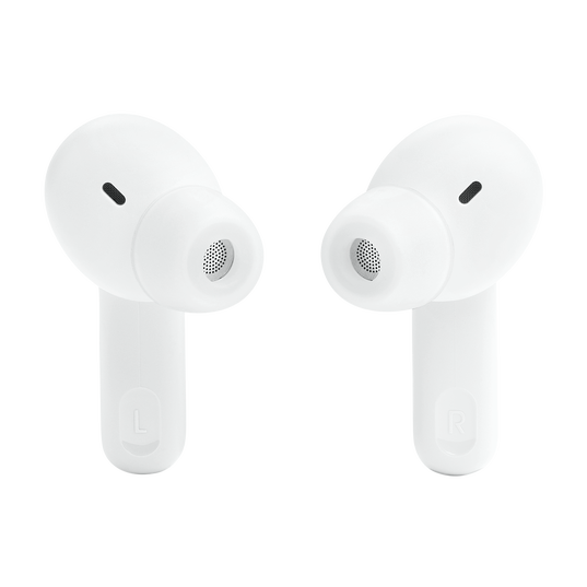 JBL Tune Beam - White - True wireless Noise Cancelling earbuds - Back